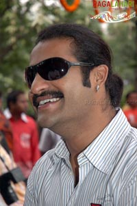 NTR at Allari Naresh-Rajeev Kanakala Film Muhurat