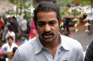 NTR at Allari Naresh-Rajeev Kanakala Film Muhurat