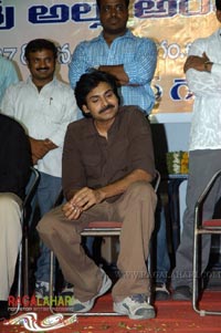 Pavan Kalyan @ CCT BHEL Blood Camp