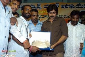 Pavan Kalyan @ CCT BHEL Blood Camp