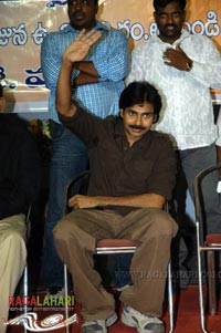 Pavan Kalyan @ CCT BHEL Blood Camp