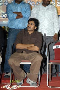 Pavan Kalyan @ CCT BHEL Blood Camp