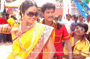 Ramudu - On The Sets