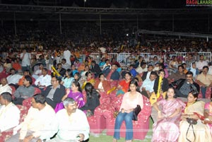 Santosham Awards Function in Dubai at Sharjah Cricket Stadium