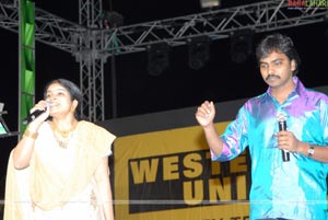 Santosham Awards Function in Dubai at Sharjah Cricket Stadium