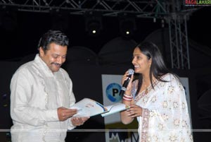 Santosham Awards Function in Dubai at Sharjah Cricket Stadium