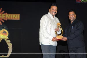 Santosham Awards Function in Dubai at Sharjah Cricket Stadium