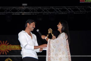 Santosham Awards Function in Dubai at Sharjah Cricket Stadium