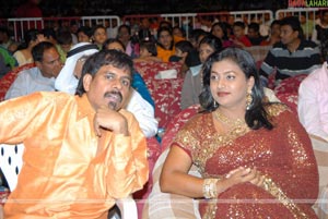 Santosham Awards Function in Dubai at Sharjah Cricket Stadium