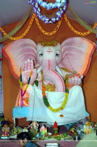 Vinayaka Idols 2008 at Khairatabad, Charminar, Mehdipatnam, Puanapool, Tolichoki & Indiranagar