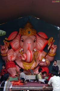 Vinayaka Idols 2008 at Khairatabad, Charminar, Mehdipatnam, Puanapool, Tolichoki & Indiranagar