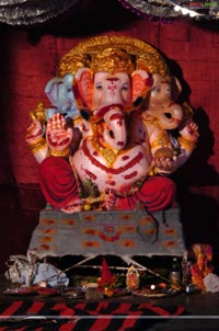 Vinayaka Idols 2008 at Khairatabad, Charminar, Mehdipatnam, Puanapool, Tolichoki & Indiranagar