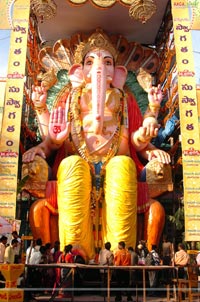 Vinayaka Idols 2008 at Khairatabad, Charminar, Mehdipatnam, Puanapool, Tolichoki & Indiranagar