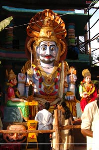 Vinayaka Idols 2008 at Khairatabad, Charminar, Mehdipatnam, Puanapool, Tolichoki & Indiranagar
