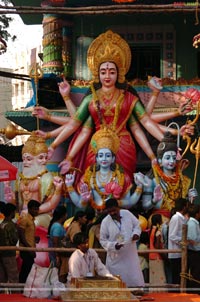 Vinayaka Idols 2008 at Khairatabad, Charminar, Mehdipatnam, Puanapool, Tolichoki & Indiranagar