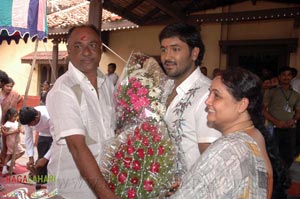 Nagarjuna-Vishnu-P.Vasu Film Muhurat