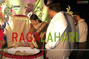 DK Aruna Grand Son Craddle Ceremony