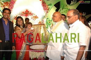 DK Aruna Grand Son Craddle Ceremony