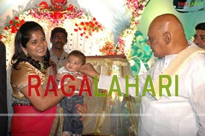 DK Aruna Grand Son Craddle Ceremony