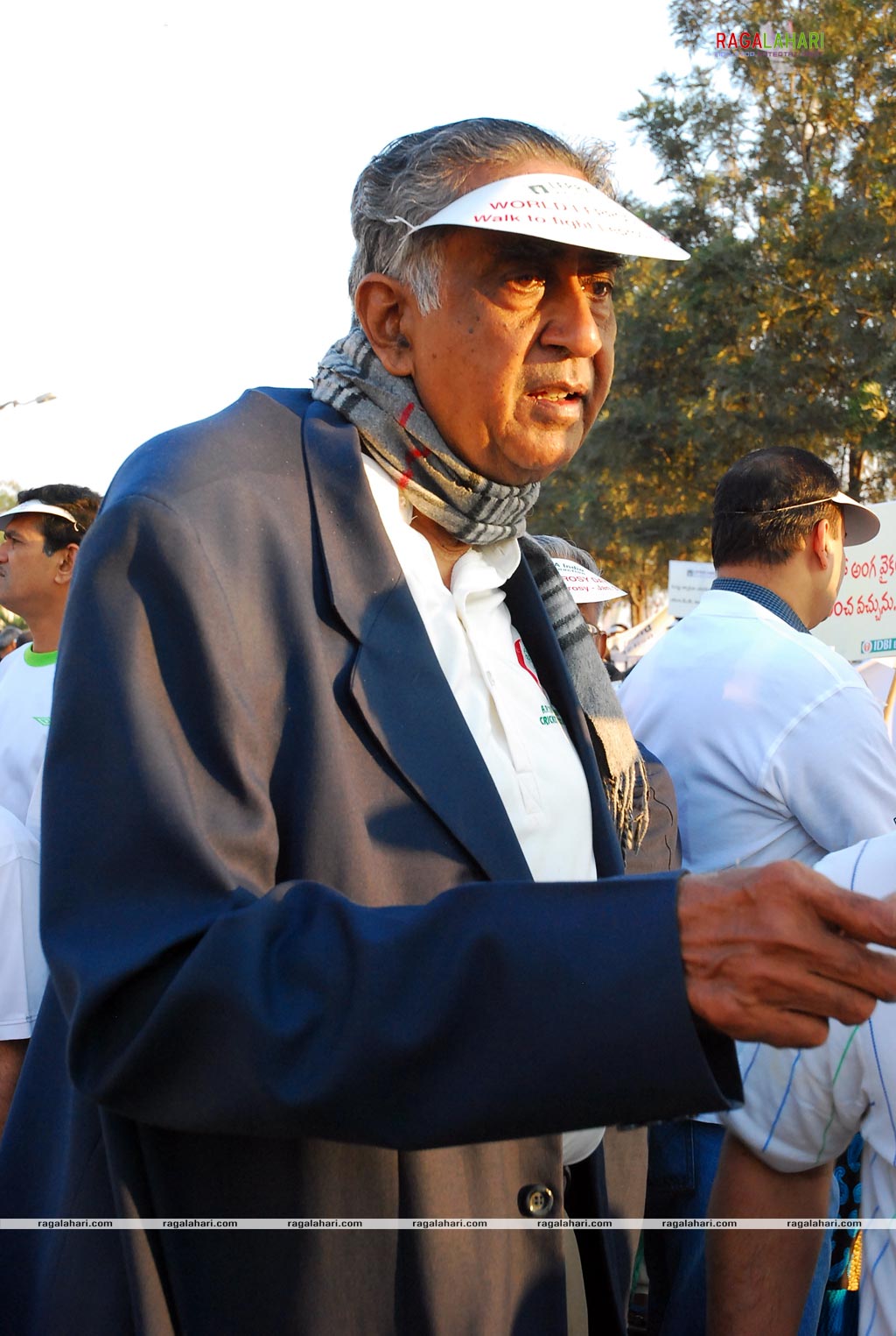 Leader Rana Walks to Fight Leprosy on World Leprosy Day
