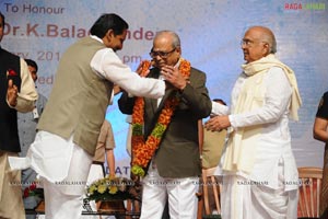 Akkineni Award presented to Balachander