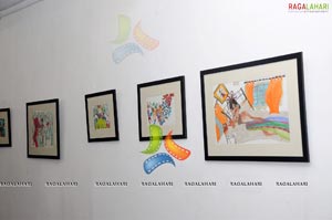 Aparna Malladi Art Exhibition at Beyond Coffee