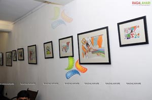 Aparna Malladi Art Exhibition at Beyond Coffee