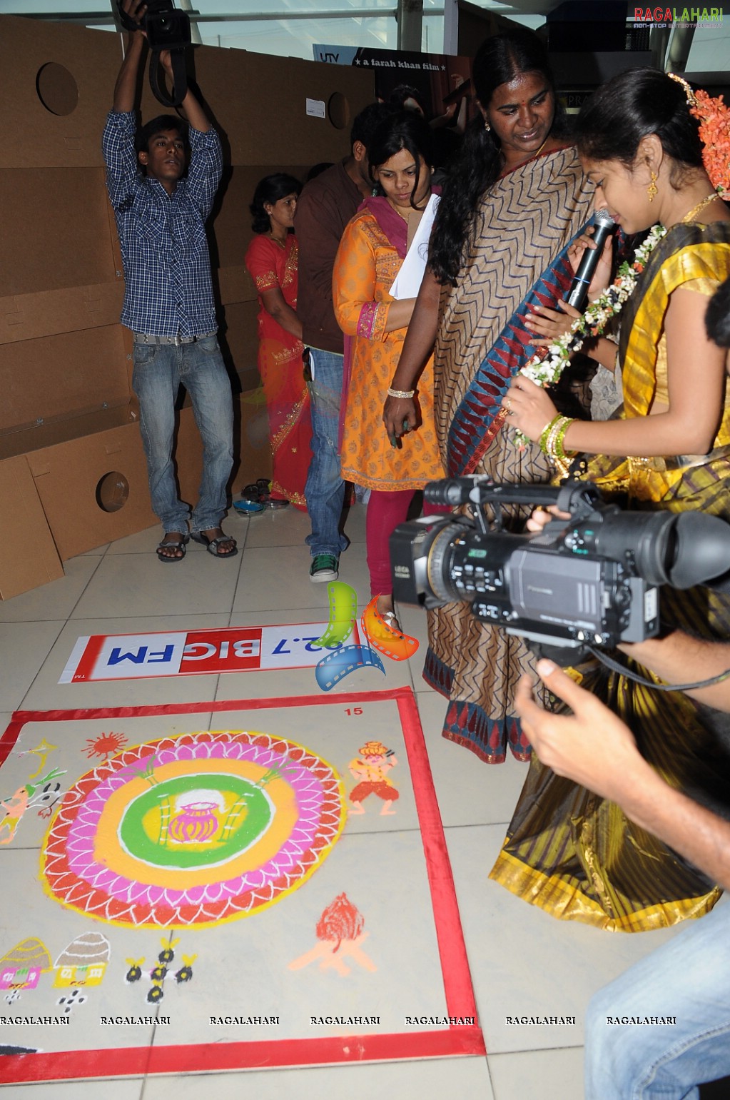 Big FM Rangoli Competition 2011