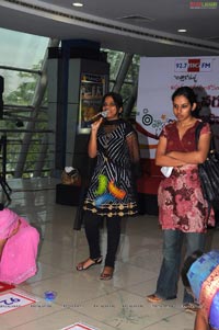 Big FM Rangoli Competion Atha-Kodalu at Prasadz Imax