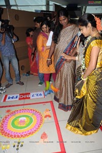 Big FM Rangoli Competion Atha-Kodalu at Prasadz Imax