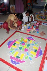 Big FM Rangoli Competion Atha-Kodalu at Prasadz Imax