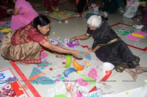 Big FM Rangoli Competion Atha-Kodalu at Prasadz Imax