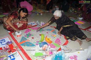 Big FM Rangoli Competion Atha-Kodalu at Prasadz Imax