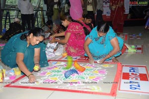 Big FM Rangoli Competion Atha-Kodalu at Prasadz Imax