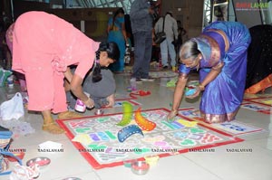 Big FM Rangoli Competion Atha-Kodalu at Prasadz Imax