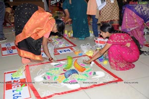 Big FM Rangoli Competion Atha-Kodalu at Prasadz Imax