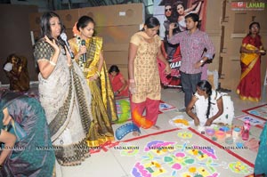 Big FM Rangoli Competion Atha-Kodalu at Prasadz Imax