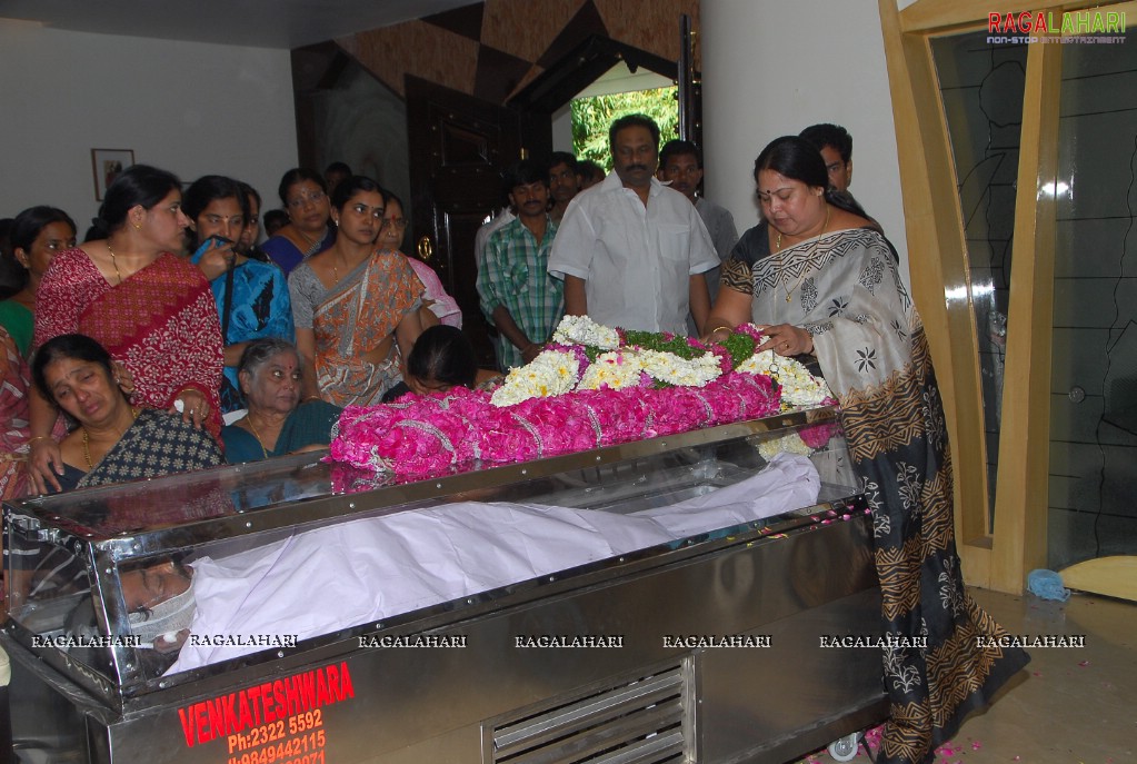 Tollywood Condolenses To EVV