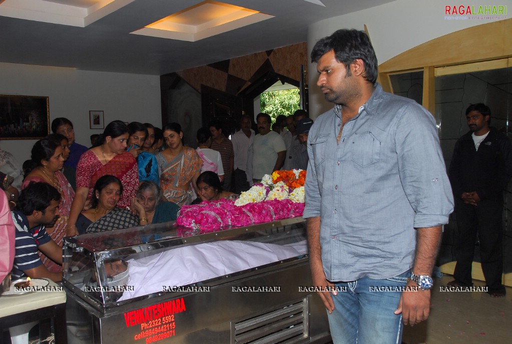 Tollywood Condolenses To EVV