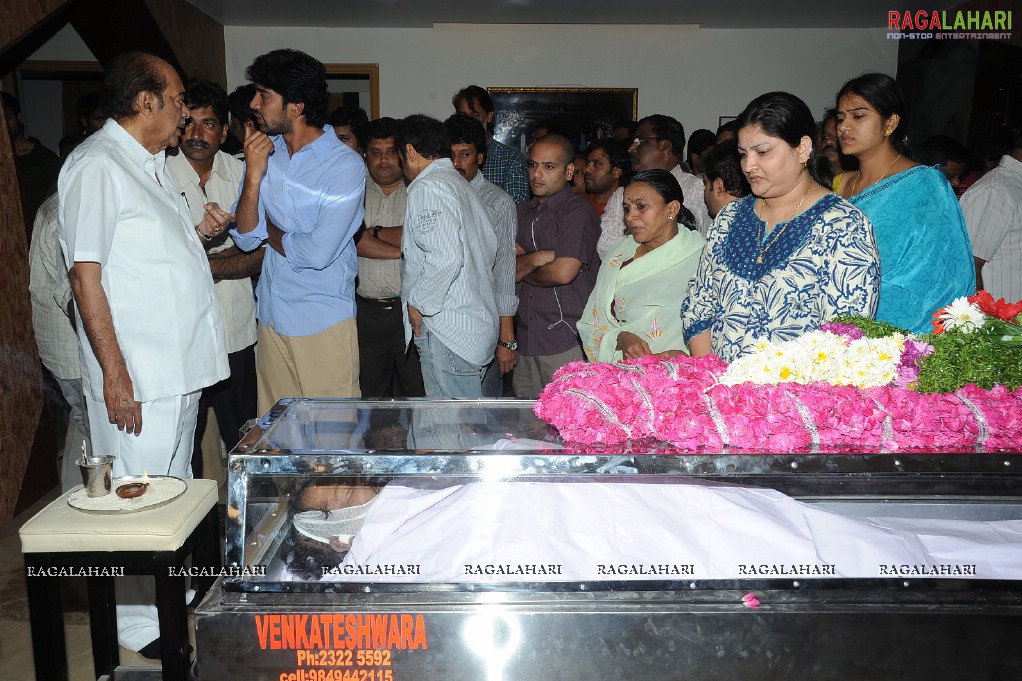 Tollywood Condolenses To EVV