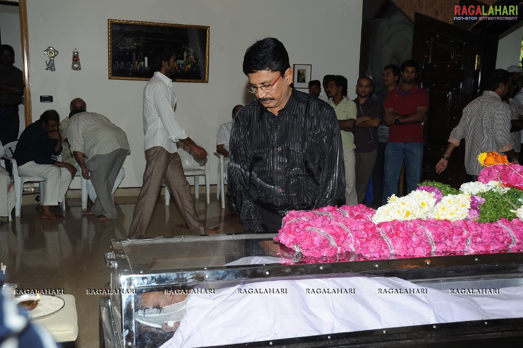 Tollywood Condolenses To EVV