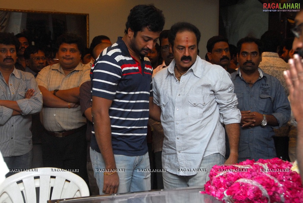 Tollywood Condolenses To EVV