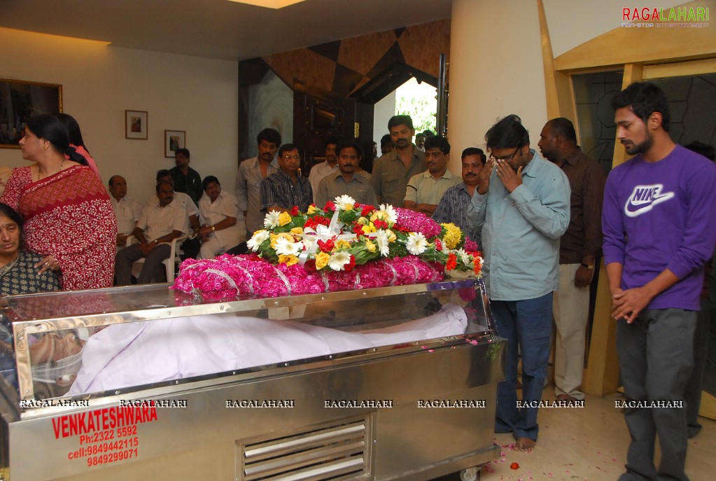 Tollywood Condolenses To EVV