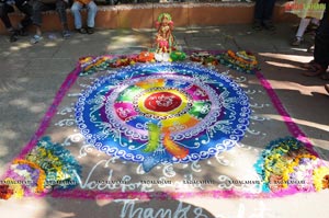 Radio Mirchi-Vodafone Rangoli Competition at Shilparamam