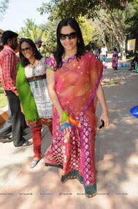 Radio Mirchi-Vodafone Rangoli Competition at Shilparamam