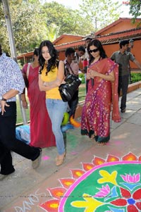 Radio Mirchi-Vodafone Rangoli Competition at Shilparamam