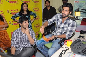 Rana at Radio Mirchi for Southscope Promotion