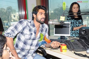 Rana at Radio Mirchi for Southscope Promotion