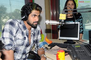 Rana at Radio Mirchi for Southscope Promotion