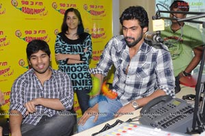 Rana at Radio Mirchi for Southscope Promotion